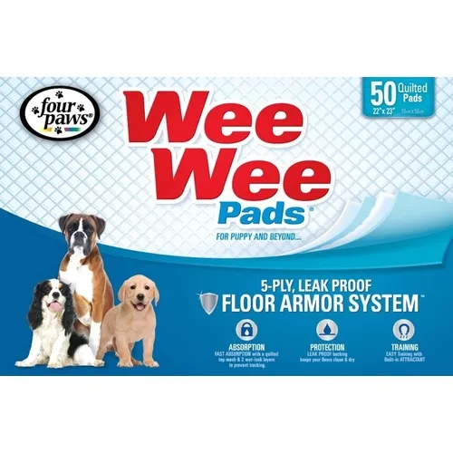 Four Paws Wee Wee Pads 50pk