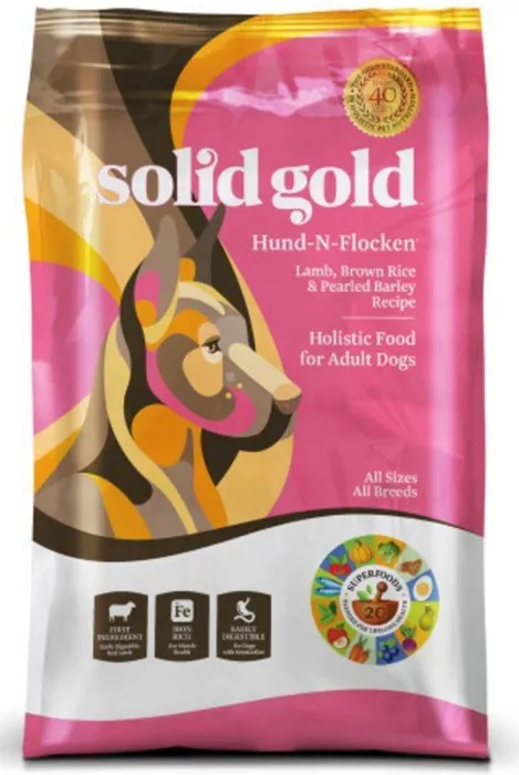 Solid Gold Hund n Flocken Dog 28.5#