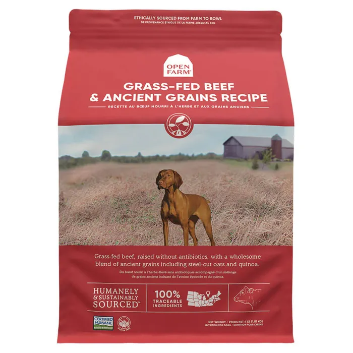 Open Farm Ancient Grains Beef 4#
