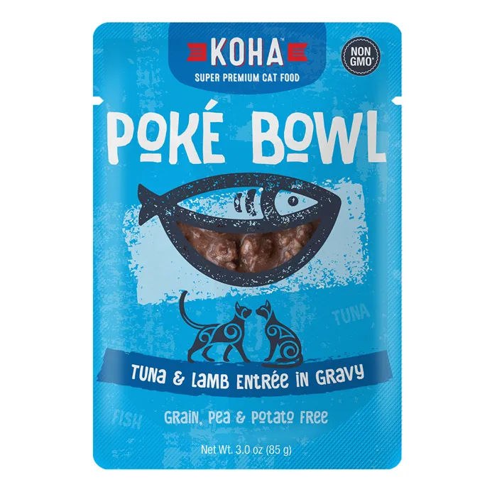 Koha Cat Poke Bowl Tuna Lamb Pouch 2.8 Oz