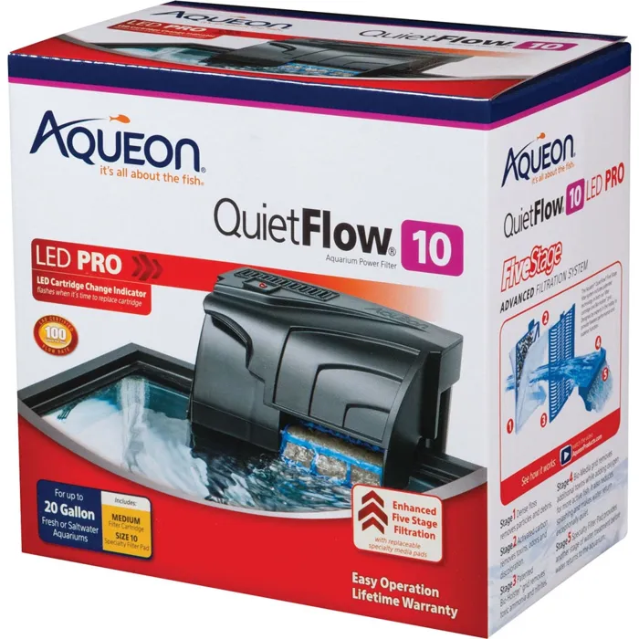 Quiet Flow Power Filter 10