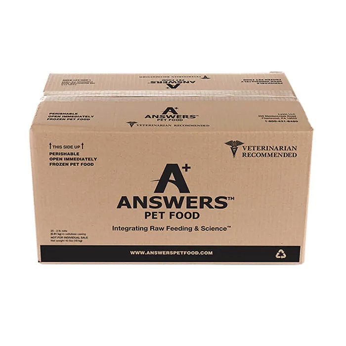 Answers Detailed Beef Bulk 40#