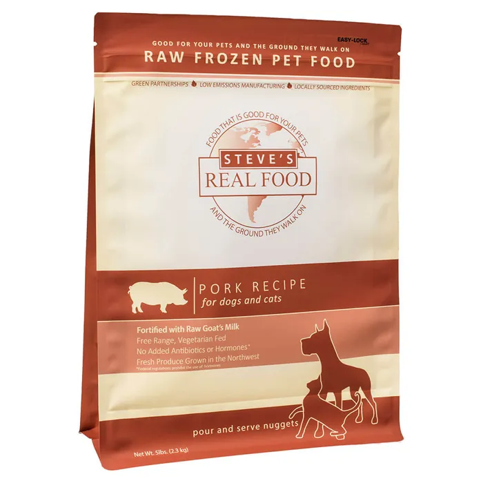 Steve's Frozen Raw Pork Nuggets 5#