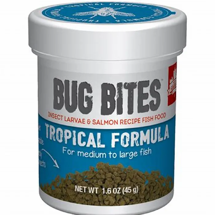 Fluval Bug Bites Small Tropical Granules 1.6oz
