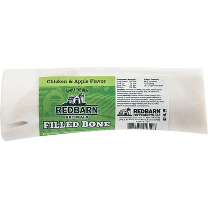 Red Barn Natural Filled Bone Chicken/Apple Lg