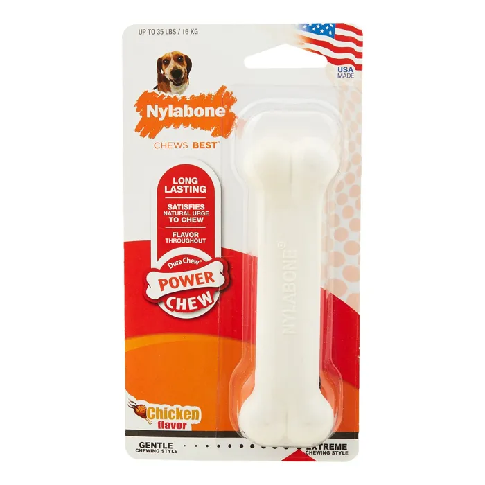 Nylabone Chicken Flavored Bone Wolf
