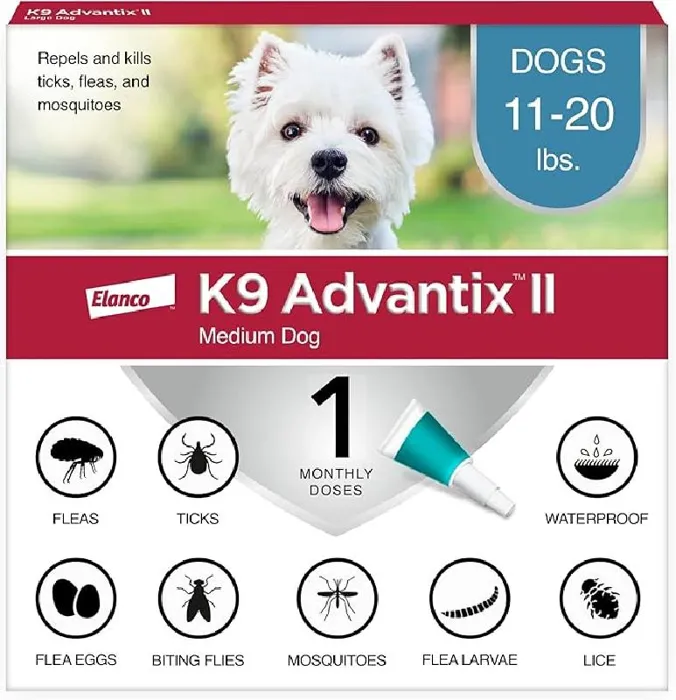 Advantix II Medium Dog 1 Pack