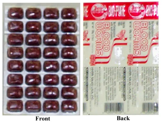 Hikari Frozen Bloodworm Cube 3.5oz