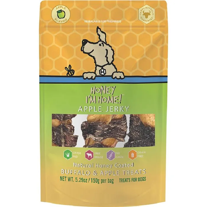 Honey I'm Home Buffalo Apple Jerky 5.29oz