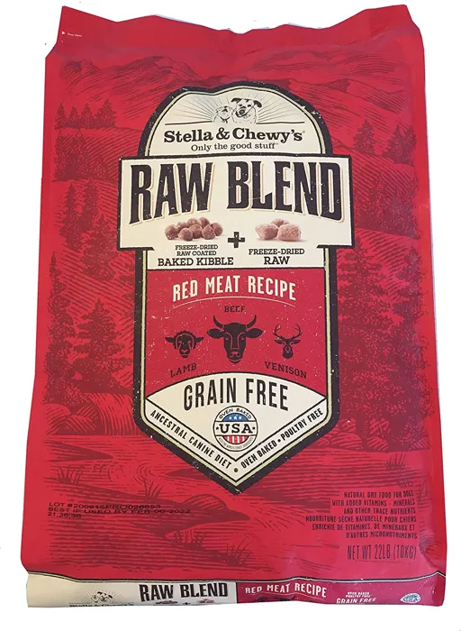 Stella & Chewy's Raw Blend Red Meat 22#
