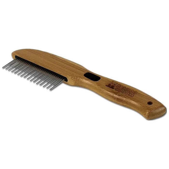 Bamboo Groom 31 Rotating Pin Comb