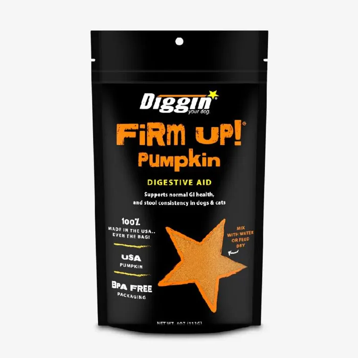 Diggin Dog Firm Up Pumpkin 4oz