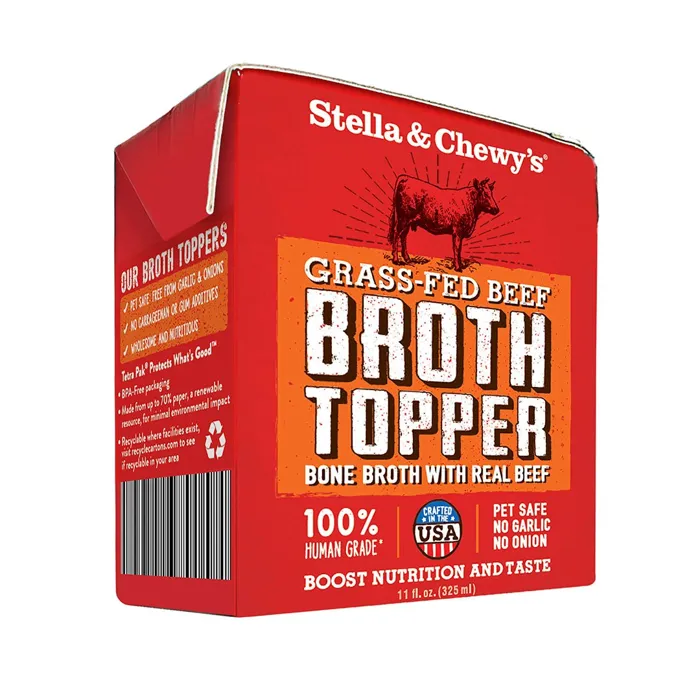 Stella & Chewy's Broth Topper Beef 11oz