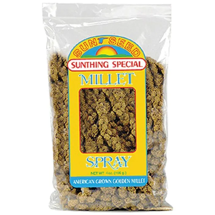 Sunseed Golden Millet Spray 4oz