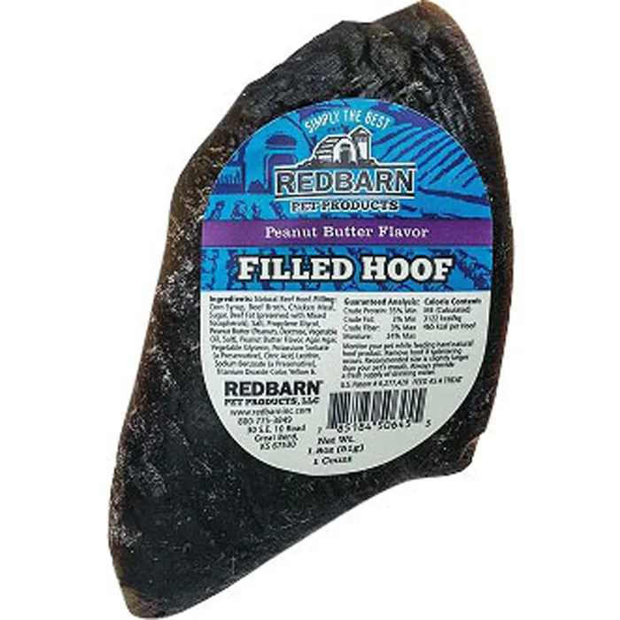 Redbarn Treat Hooves Peanut Fill 25