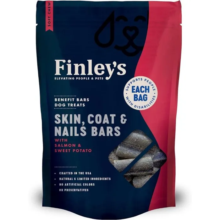 Finley's Dog Soft Chew Skin/Coat 6oz