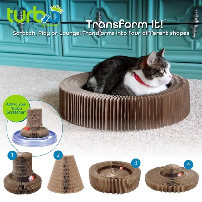 Turbo® Transform It! Cat Toys 20"