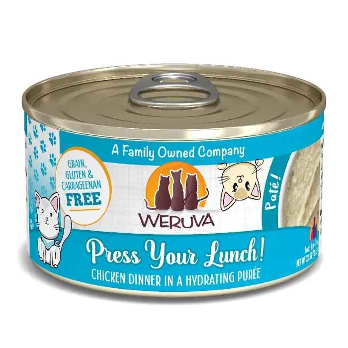 Weruva Cat Pate Press Your Lunch 5.5oz