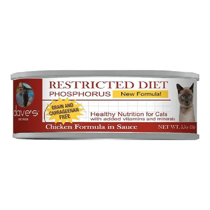 Dave's Pet Food Phosphorus Chicken Cat 5.5oz