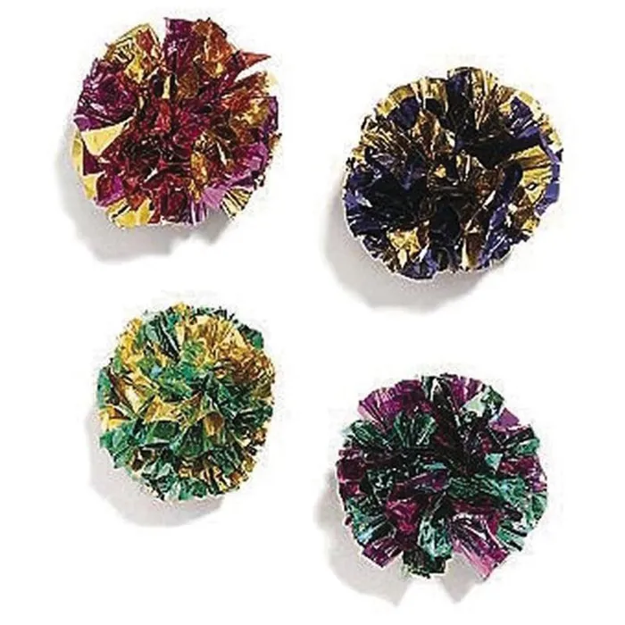 Spot Cat Mylar Balls 4pk