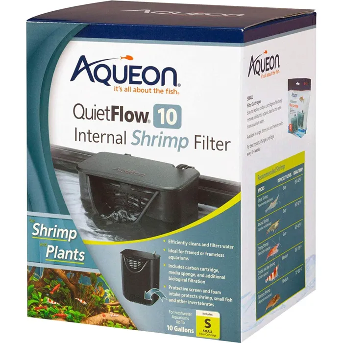 Aqueon Internal Shrimp Filter 10g