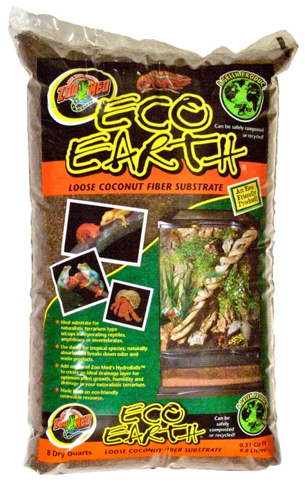Eco Earth Loose Coconut Fiber Substrate 8 Qt