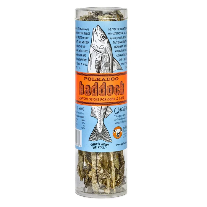 Polka Dog Haddock Skin 2oz Tube