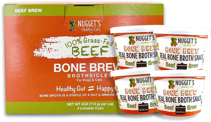 Nuggets Frozen Bone Brew Beef 4pk