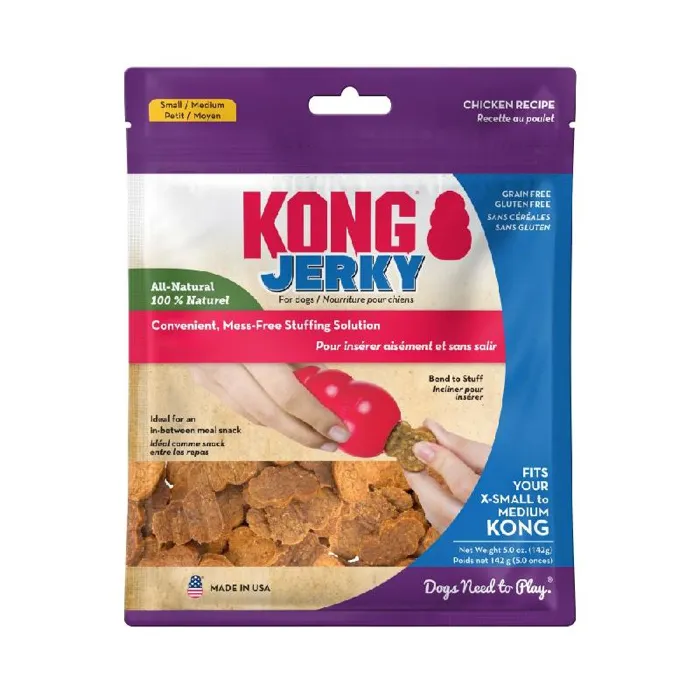 Kong Chicken Jerky Treat Sm/Md