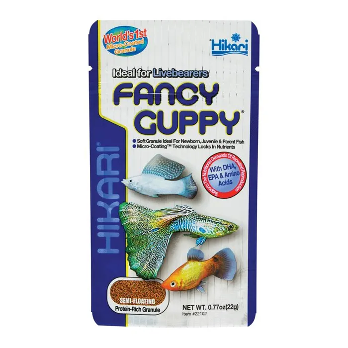 Tropical Fancy Guppy .77 Oz