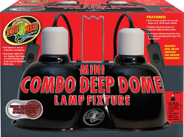 Repti Mini Combo Deep Dome Lamp