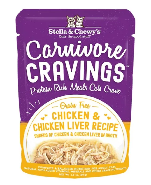 Stella & Chewy's Cat Cravings Chicken/Liver 2.8oz