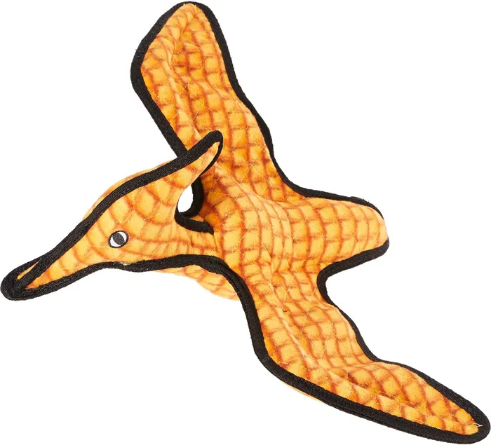 Dinosaur Terodactyl 15in Long-Orange