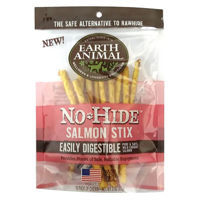 Earth Animal No Hide Salmon Small 10pk