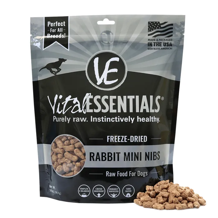 VE FD Dog Rabbit Nibs 14oz