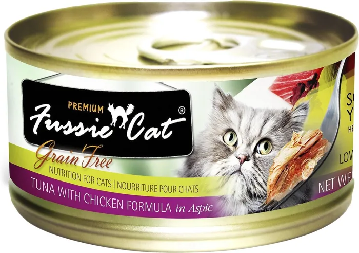 Fussie Cat Tuna w/Chicken 2.82 oz