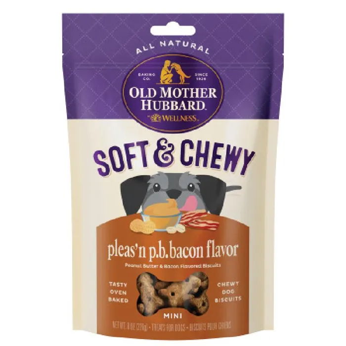 OMH Soft & Tasty PB/Bacon Mini 8oz