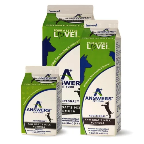 Answer's Frozen Goat's Milk NH 1 Pt