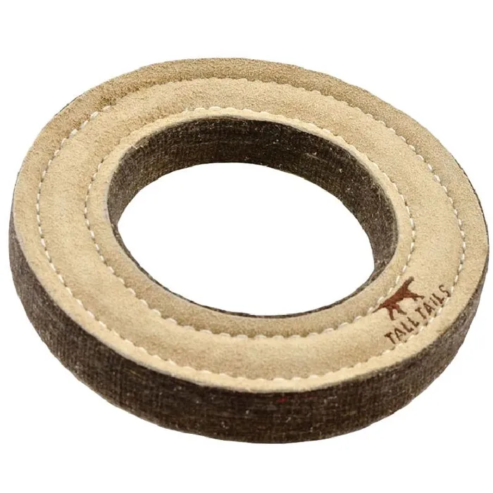 Tall Tails Ring Natural Leather 7"