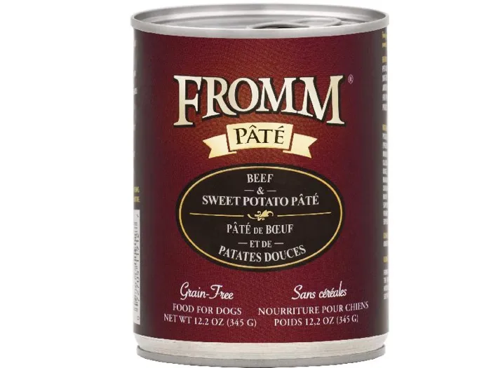 Fromm Dog GF Beef/Sweet Potato Pate 12.2oz