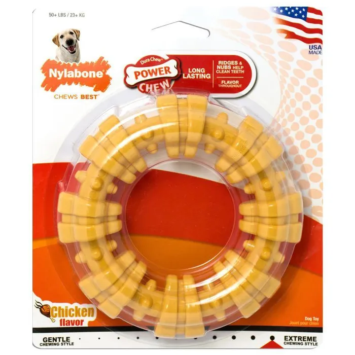 Nylabone Dura Chew Ring Souper Chicken