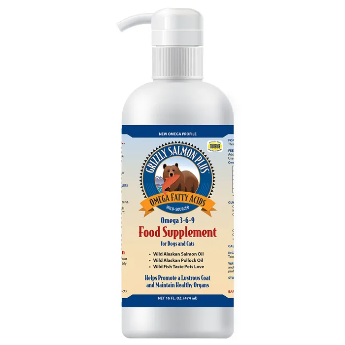 Grizzly Salmon Oil 16oz