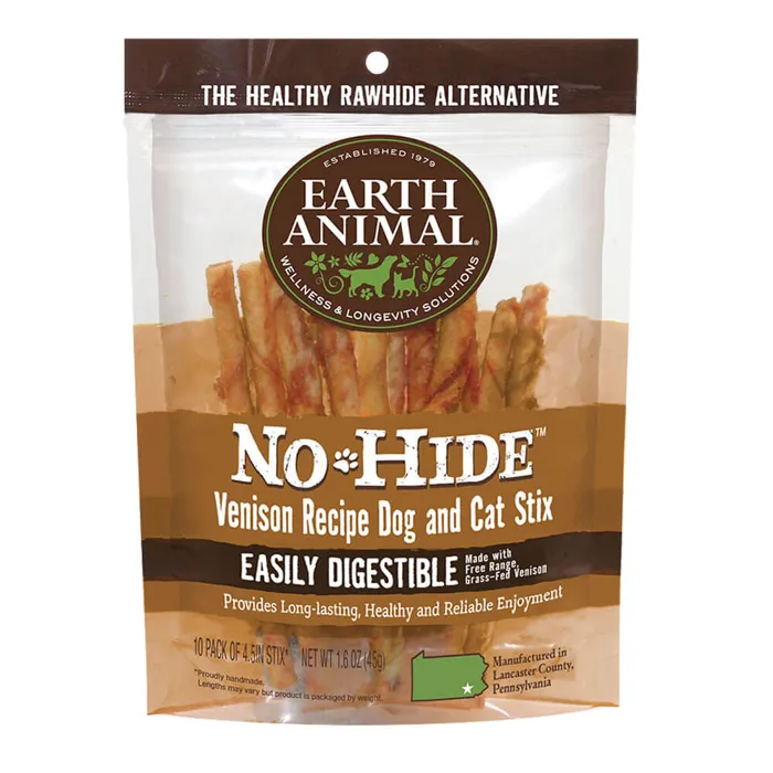 Earth Animal No Hide Venison Small 10pk
