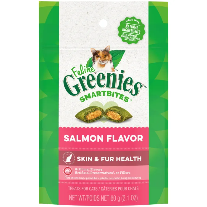 Feline Greenies Healthy Skin Salmon 2.1oz