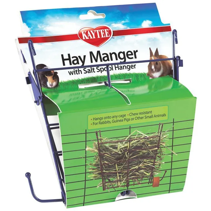 Super Pet Hay Manger with Salt Holder