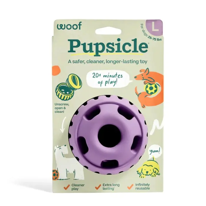 Woof Pupsicle Lavender Large