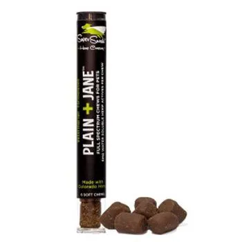 Super Hemp Broad CBD Plain Jane Chews 6ct