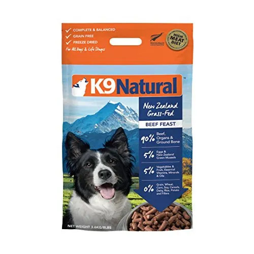 K9 Naturals FD Beef 8#