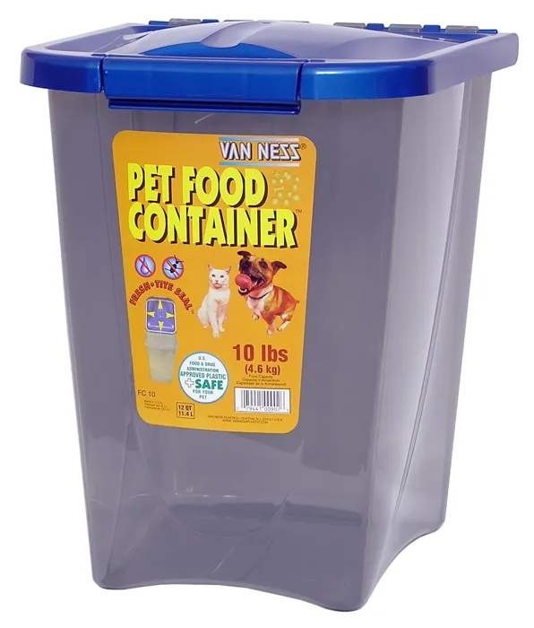 Van Ness Pet Food Container 10 Lbs