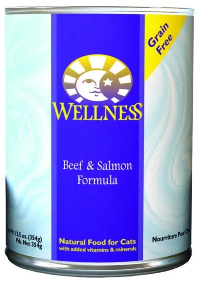 Wellness Cat Beef & Salmon 12.5oz